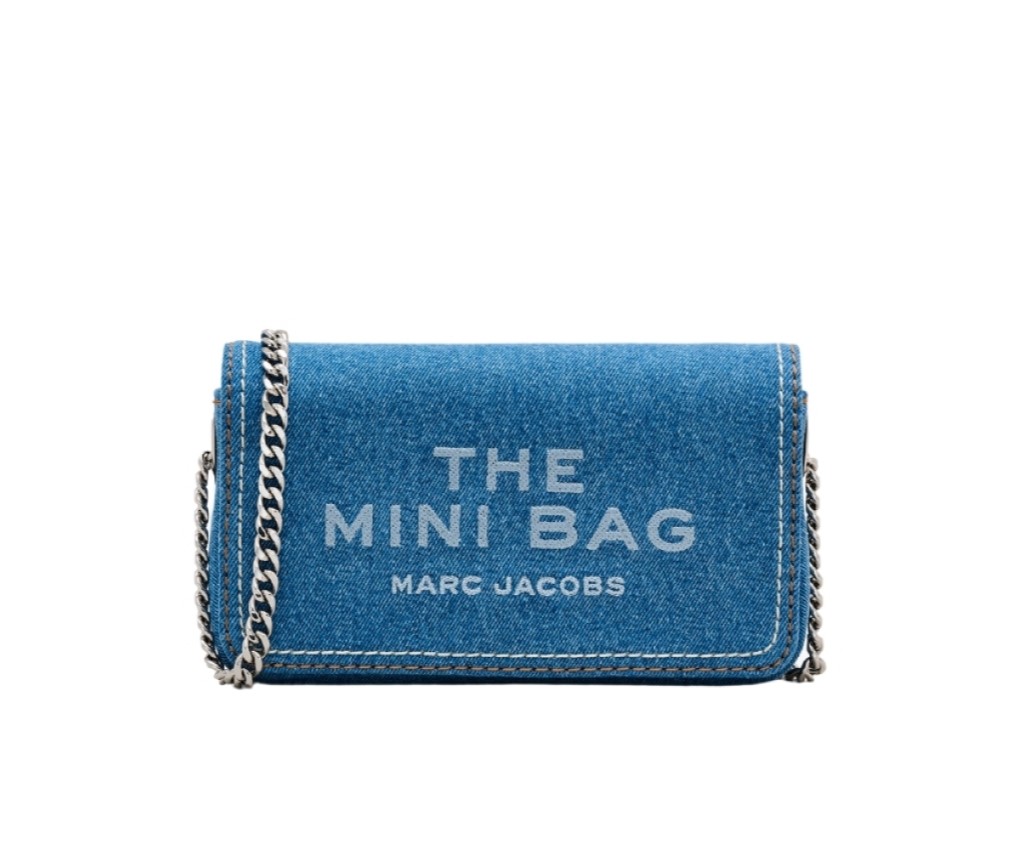 The Denim Chain Mini Bag